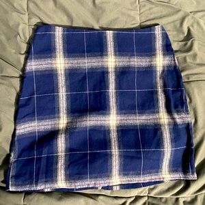 Plaid skirt